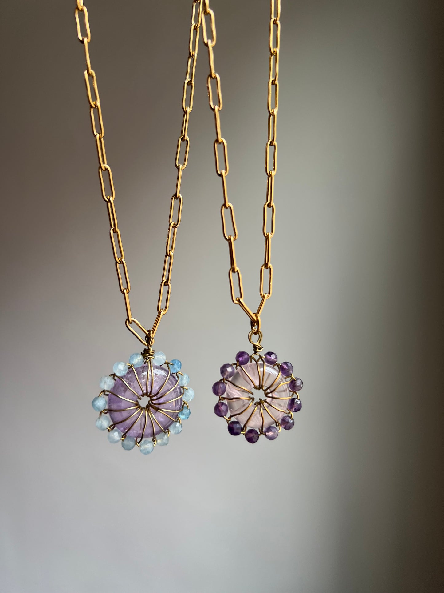 “solar power” necklace