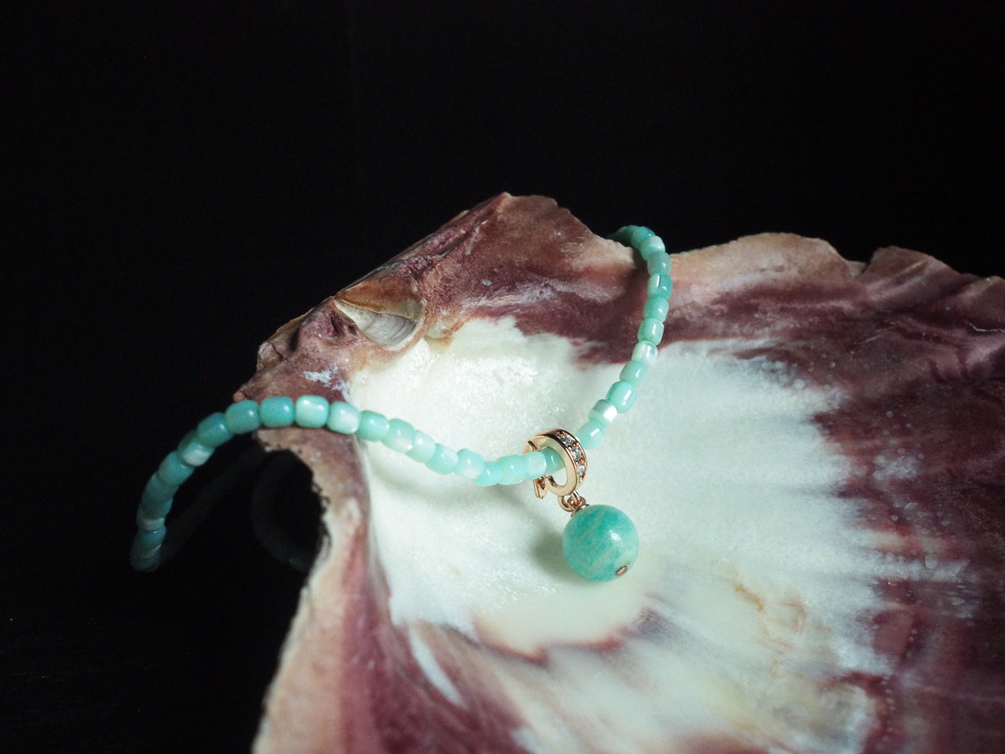 ELYSIAN shell pearl necklace