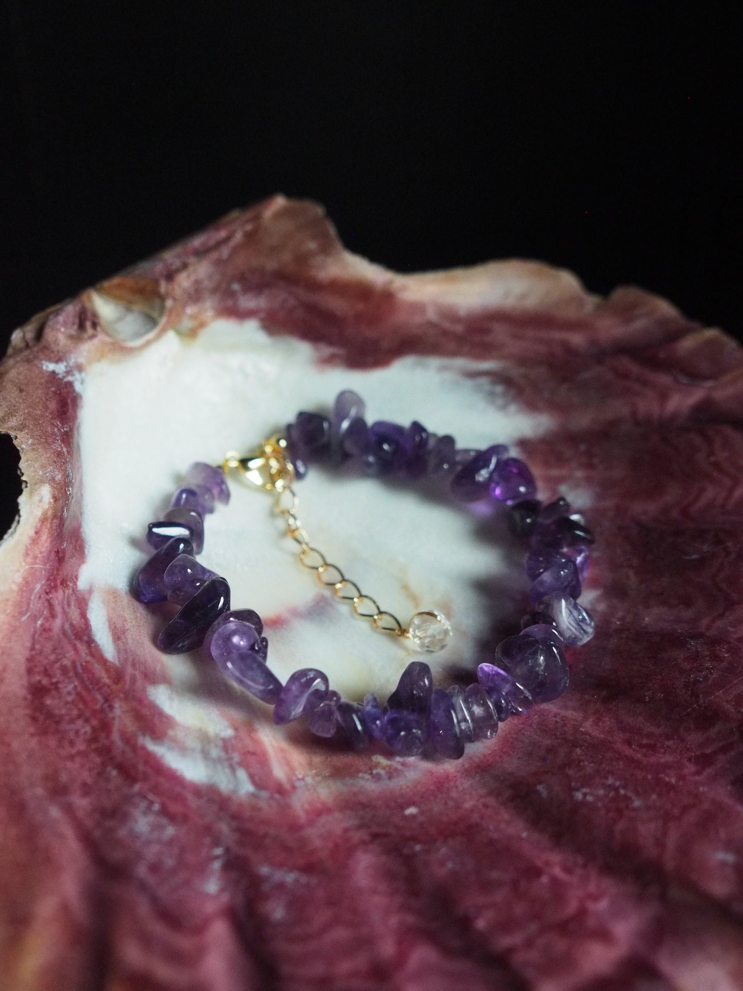crystal chips bracelets (assorted)