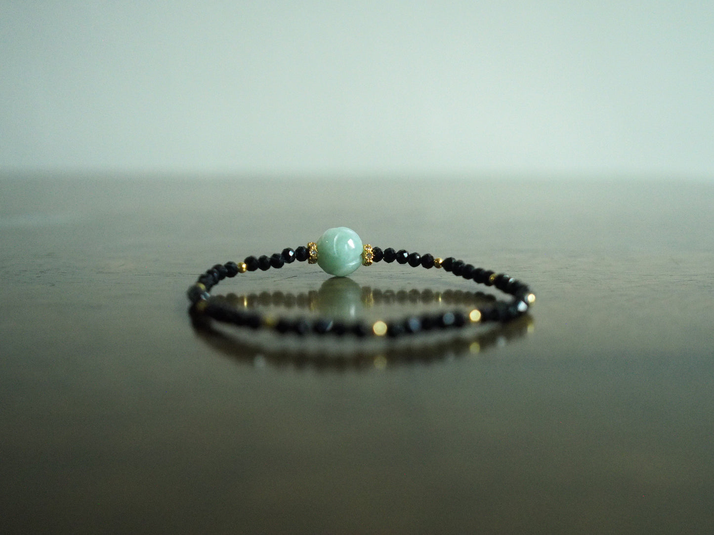 "midnight bloom" bracelet
