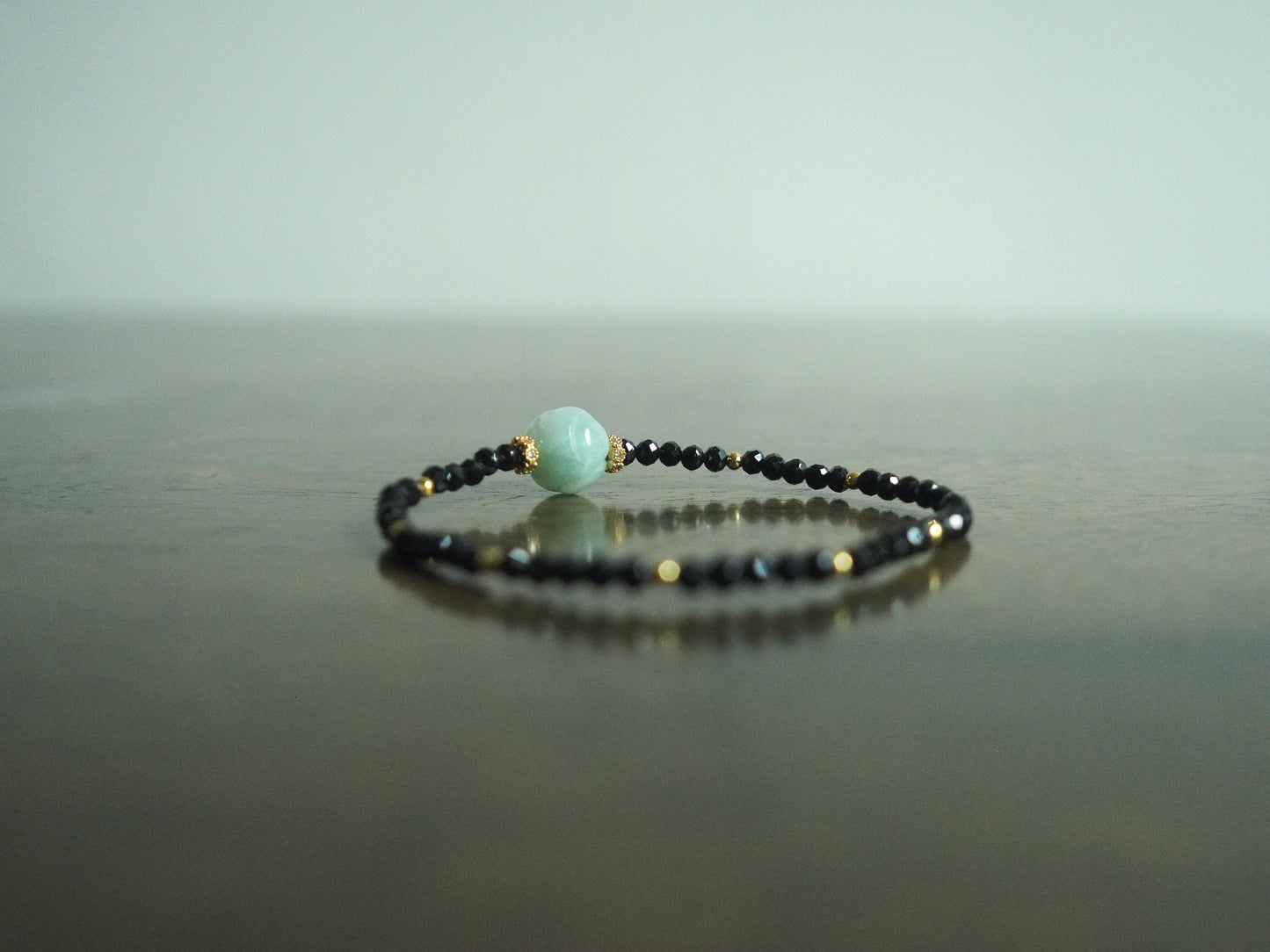 "midnight bloom" bracelet
