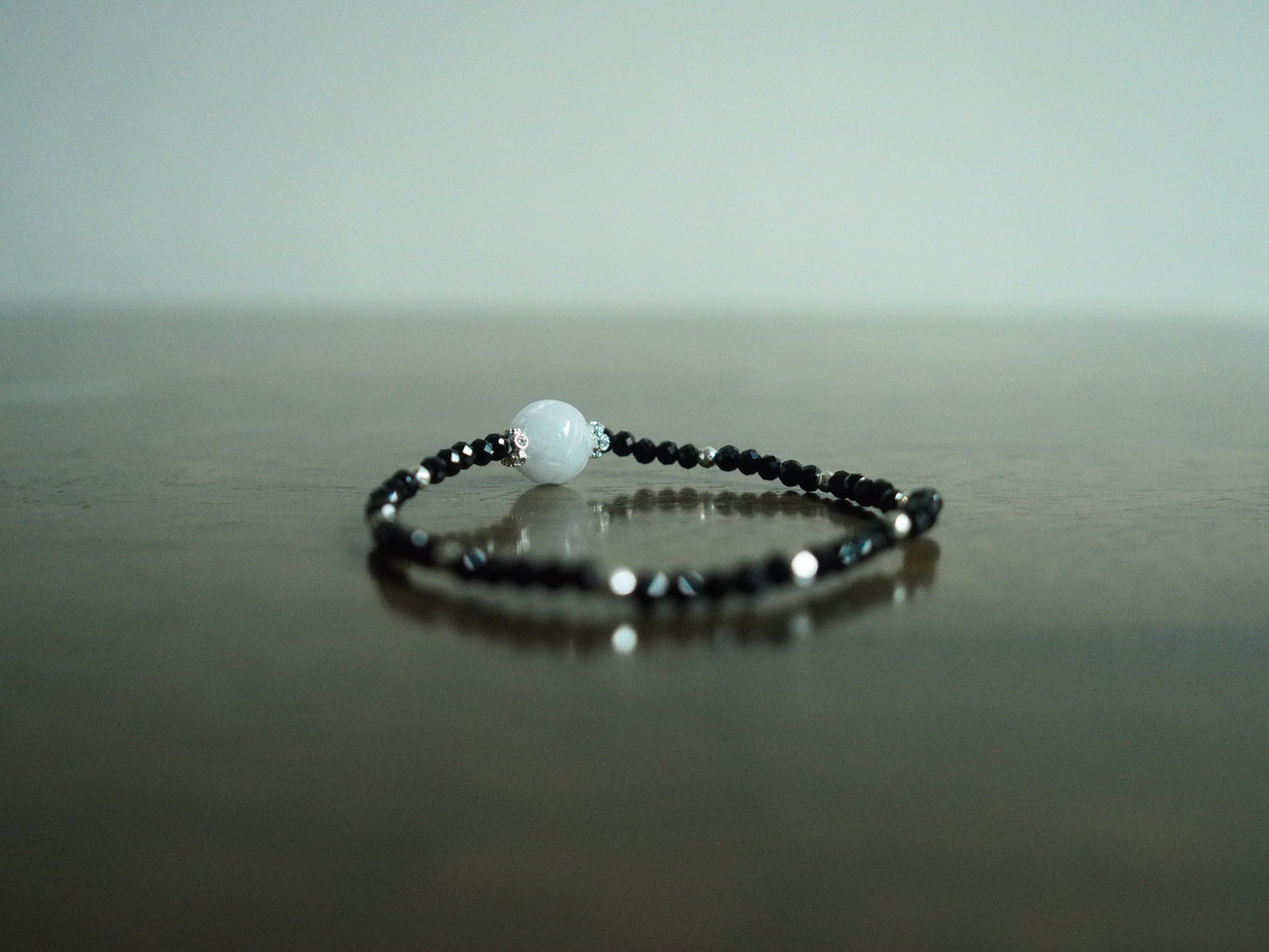 "midnight bloom" bracelet