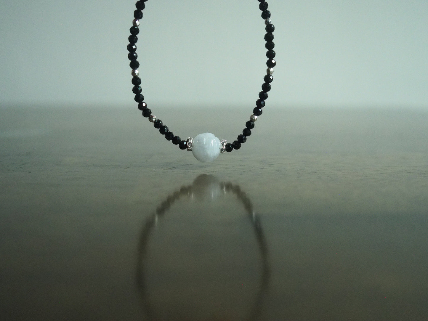 "midnight bloom" bracelet