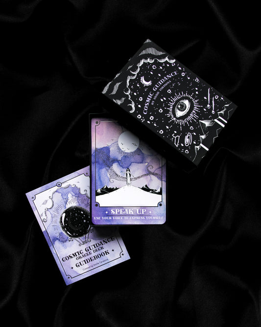 dreamymoons: cosmic guidance oracle deck