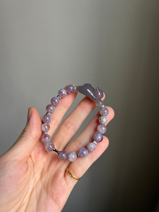 "playtime" agate cat bracelet #15