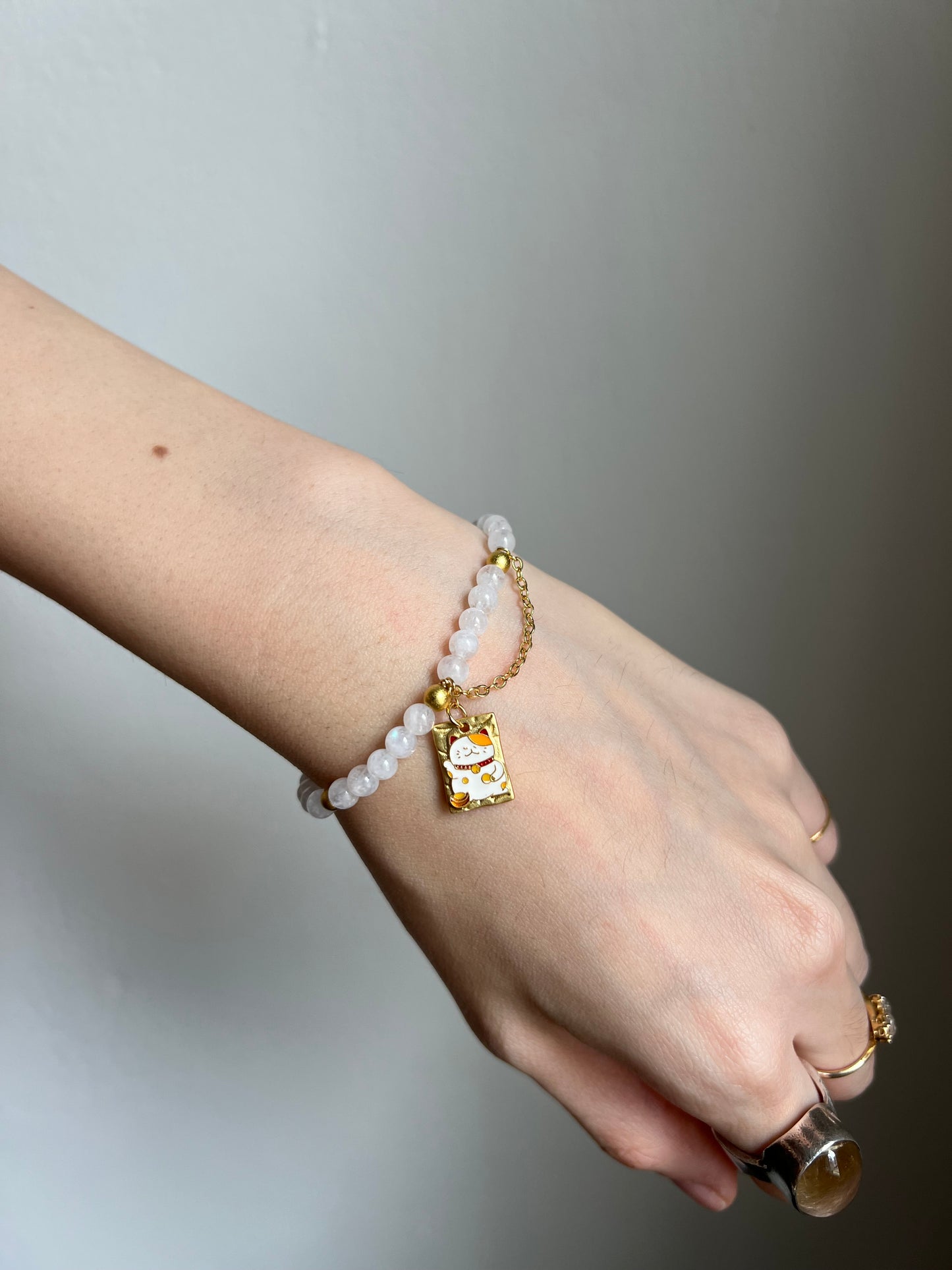“momo’s fortune” moonstone bracelet
