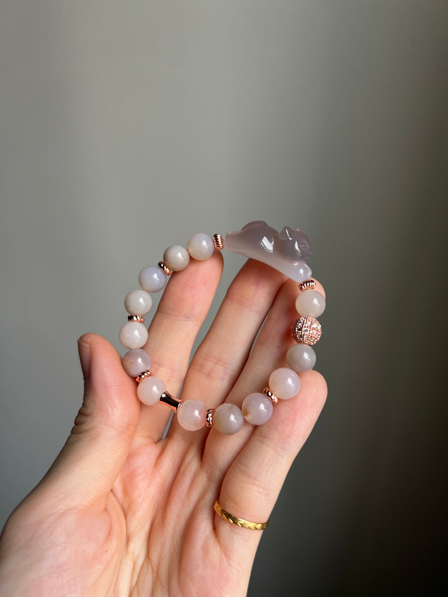 "playtime" agate cat bracelet #14