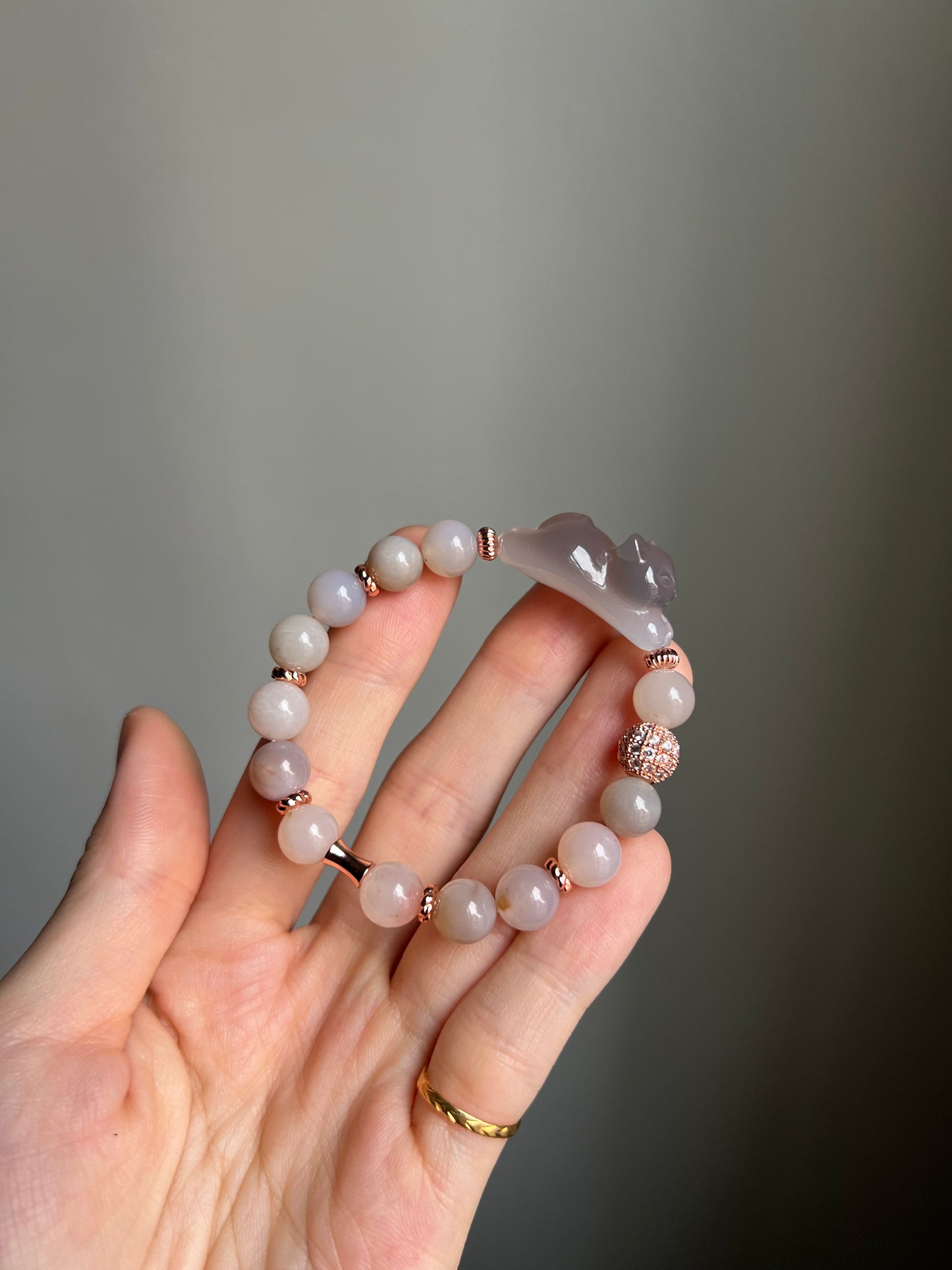 "playtime" agate cat bracelet #14