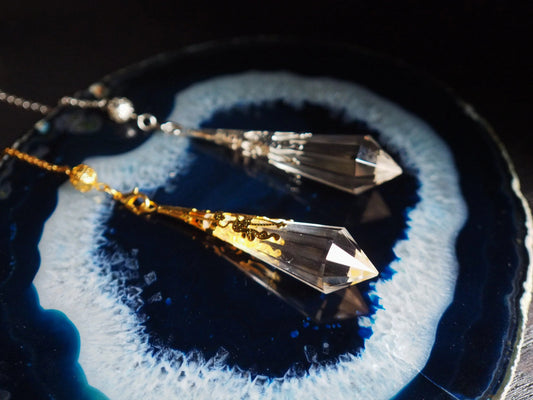vogel pendulum / clear quartz