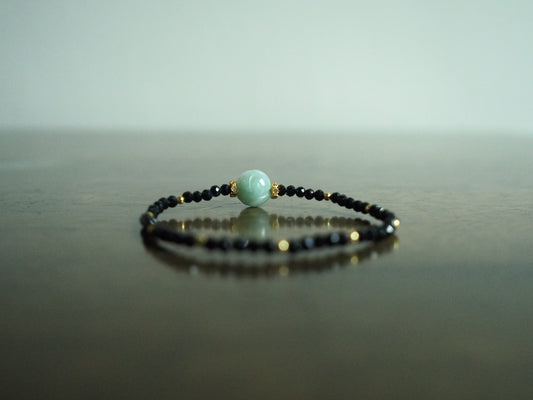 "midnight bloom" bracelet