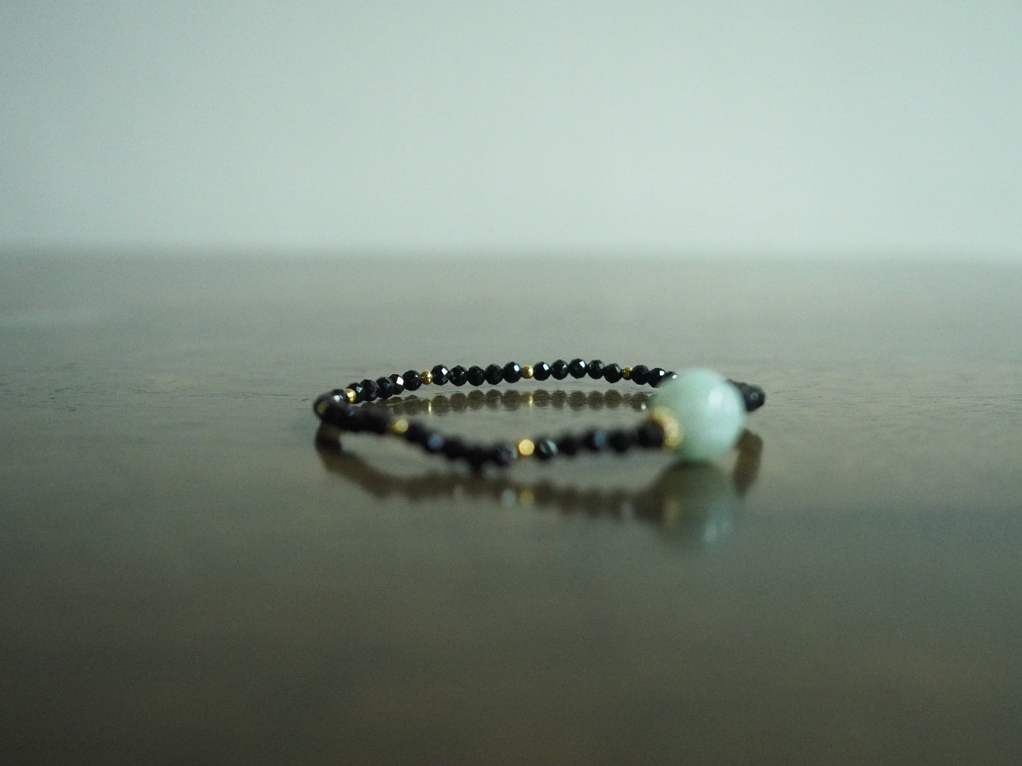 "midnight bloom" bracelet