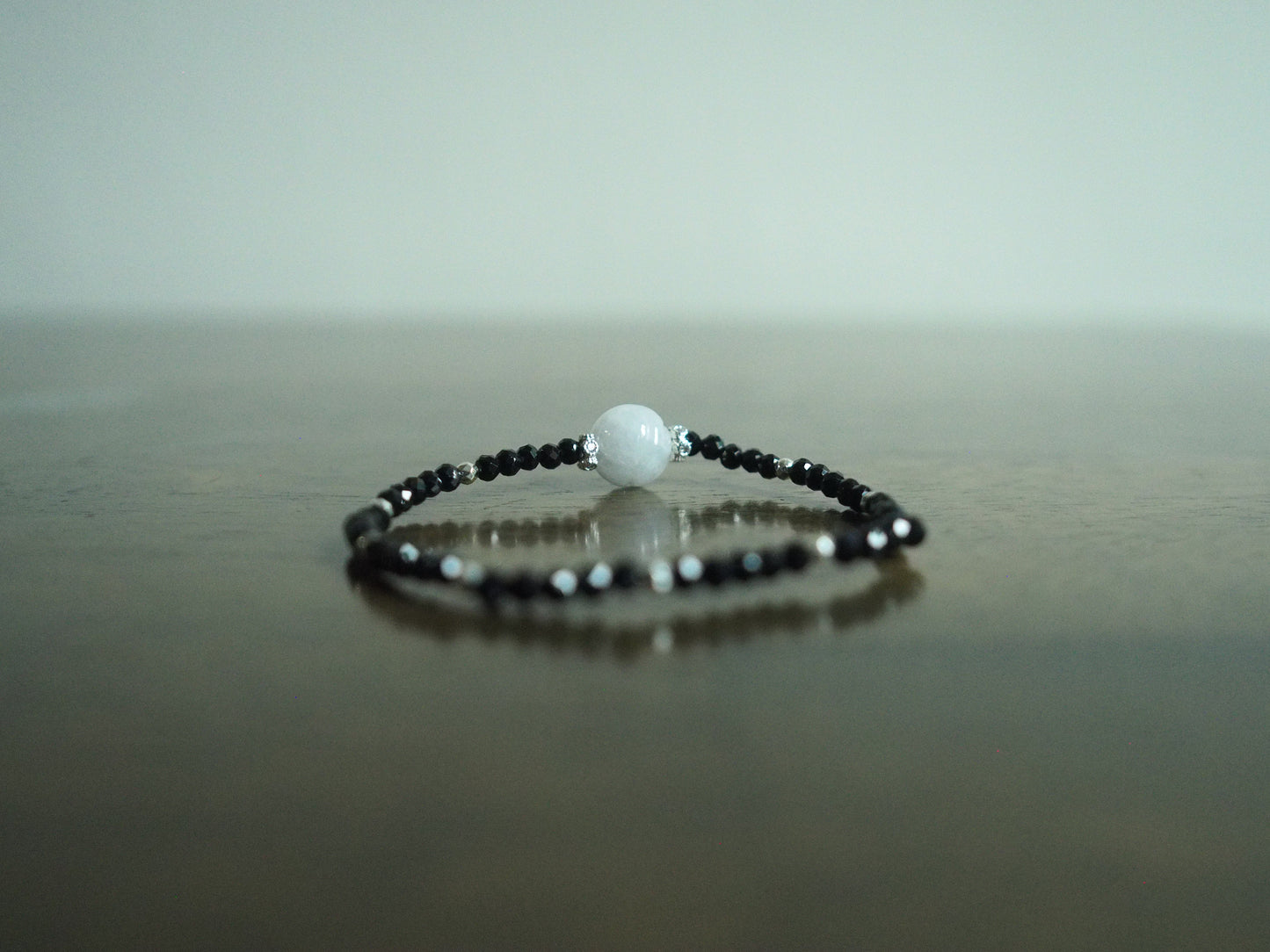 "midnight bloom" bracelet
