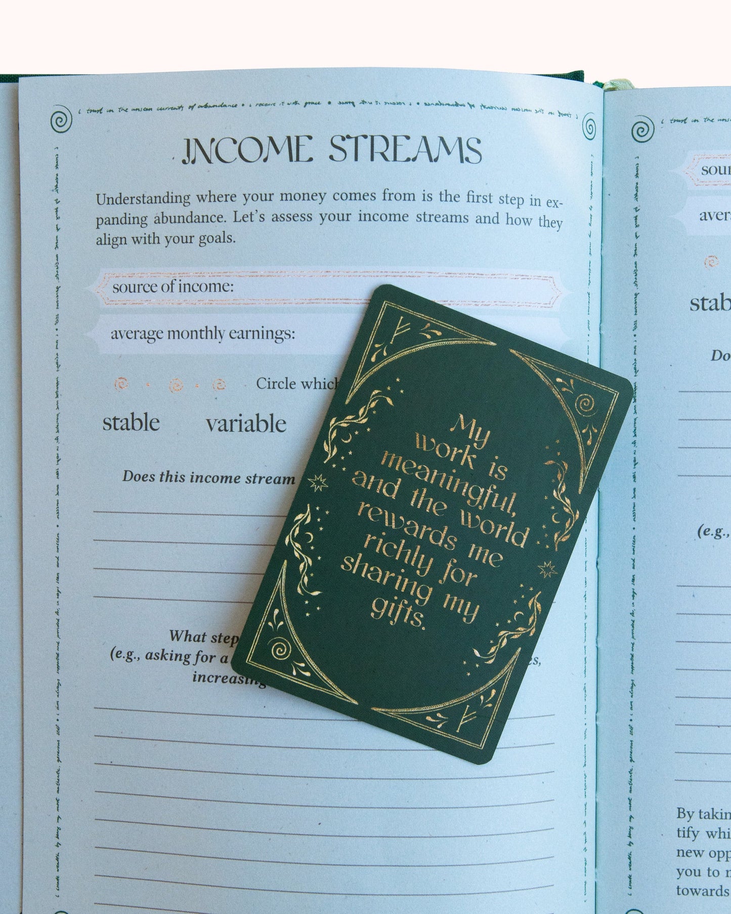 dreamymoons: abundance affirmations deck