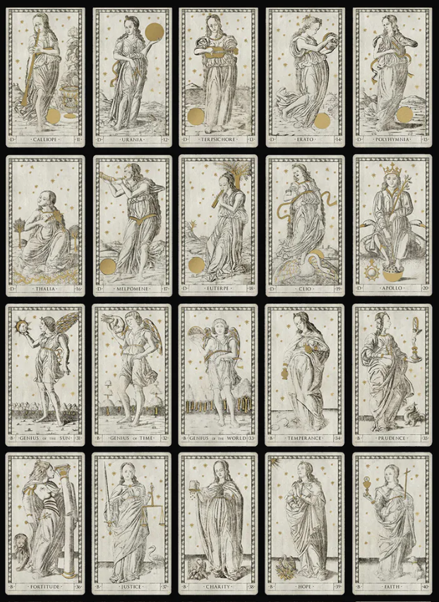 cocorrina: renais tarot deck + hard cover guidebook