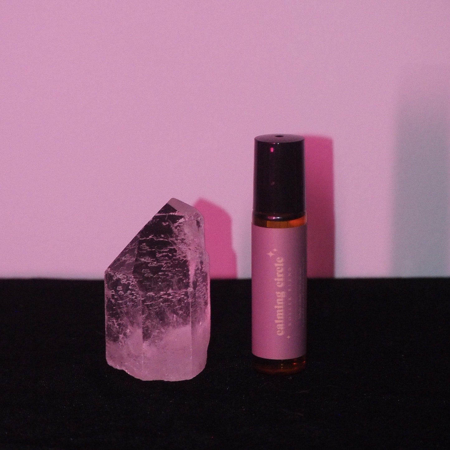 calming circle essential oil roller blend