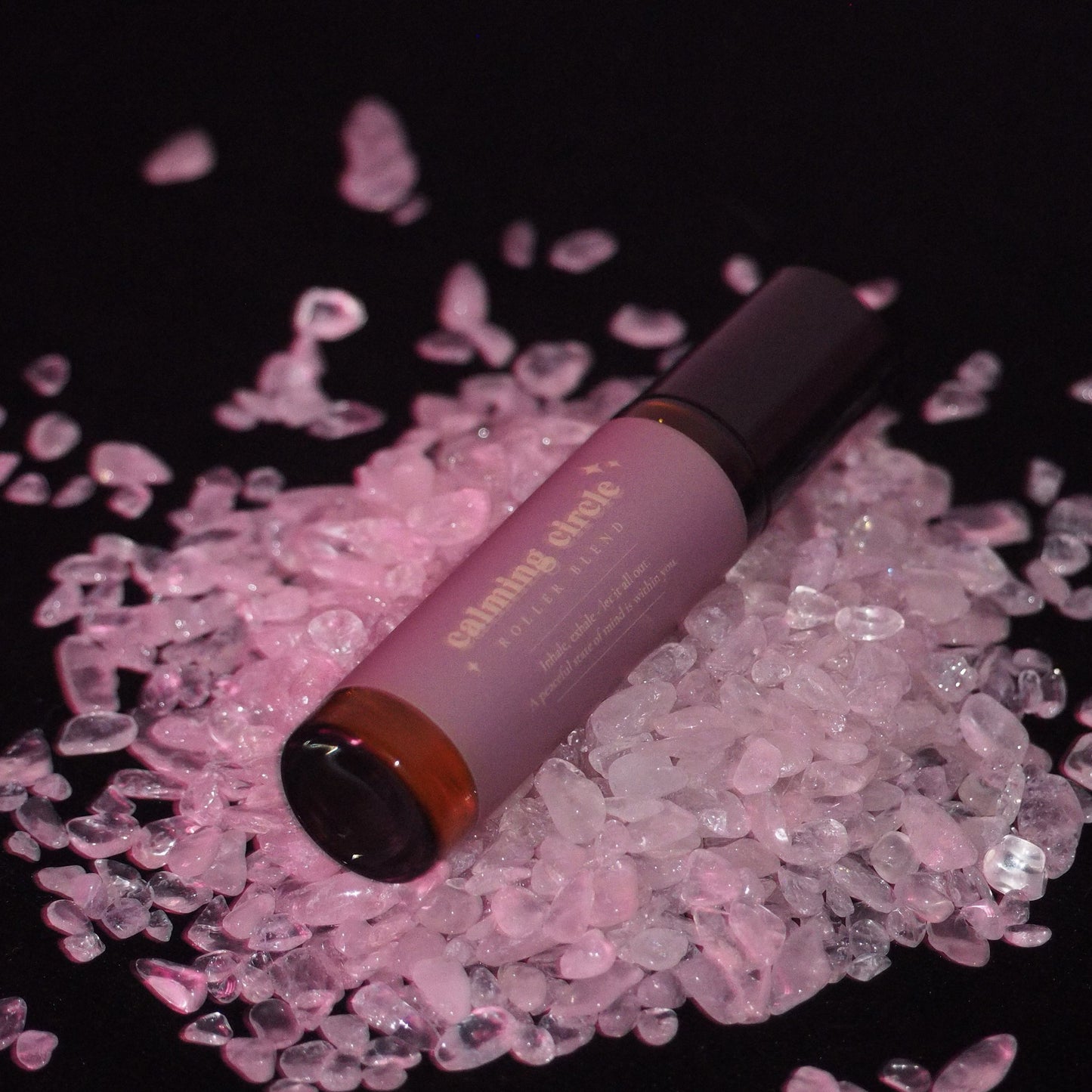 calming circle essential oil roller blend